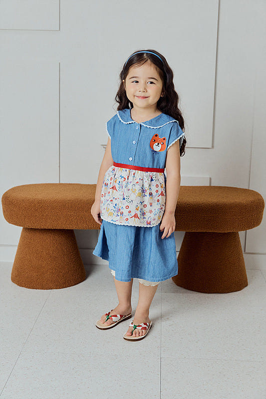 Mimico - Korean Children Fashion - #fashionkids - Sailor One-Piece - 6