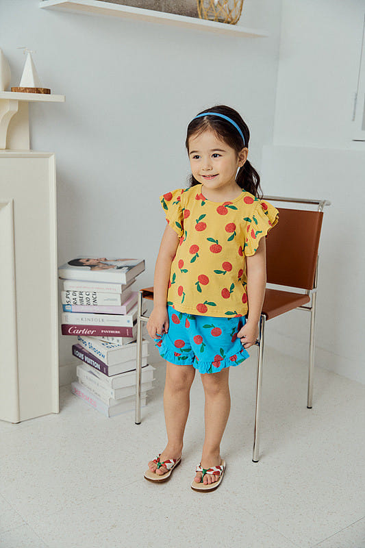 Mimico - Korean Children Fashion - #fashionkids - Mini Apple Pants - 7