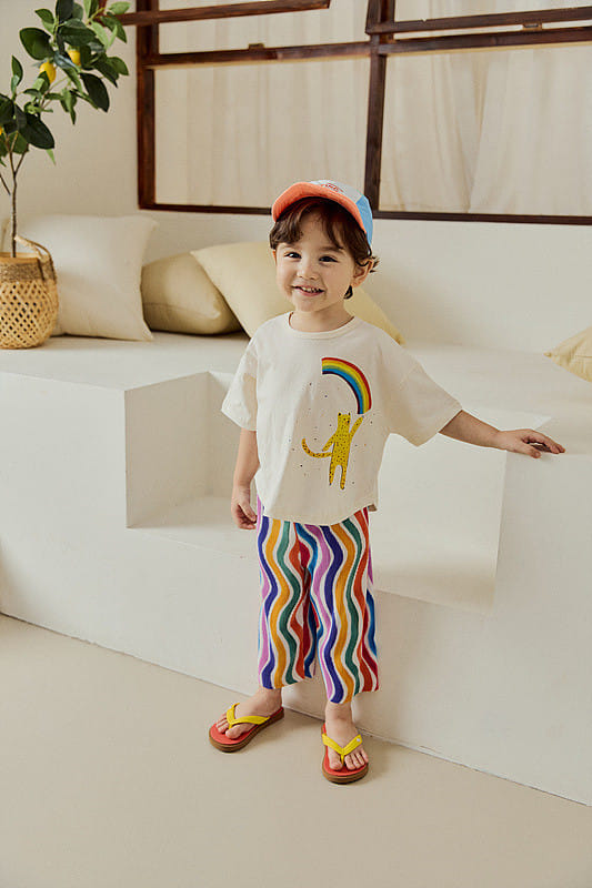 Mimico - Korean Children Fashion - #discoveringself - Solid Tee - 4