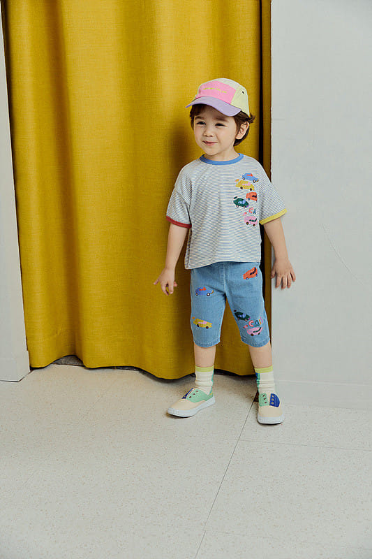 Mimico - Korean Children Fashion - #kidsshorts - Cool Denim Pants