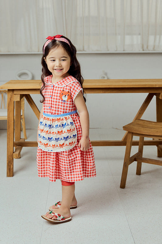 Mimico - Korean Children Fashion - #kidzfashiontrend - Apron  - 2