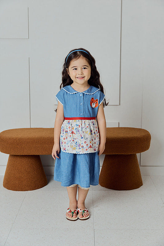 Mimico - Korean Children Fashion - #Kfashion4kids - Apron  - 4