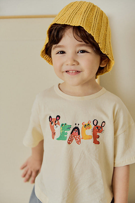 Mimico - Korean Children Fashion - #magicofchildhood - Solid Tee - 10