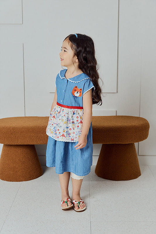 Mimico - Korean Children Fashion - #magicofchildhood - Apron  - 5