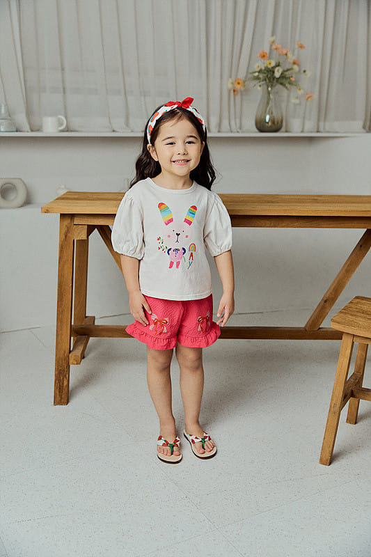 Mimico - Korean Children Fashion - #minifashionista - Rabbit Tee