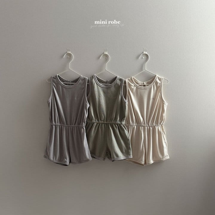 Mini Robe - Korean Baby Fashion - #babyboutiqueclothing - Weather Rib Overalls - 2