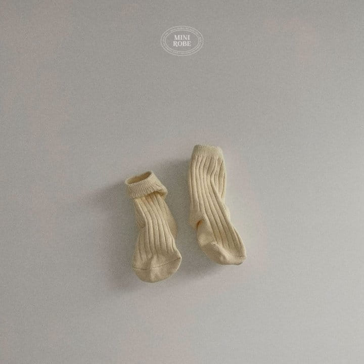 Mini Robe - Korean Baby Fashion - #babyboutiqueclothing - Pistachio Socks Set - 3