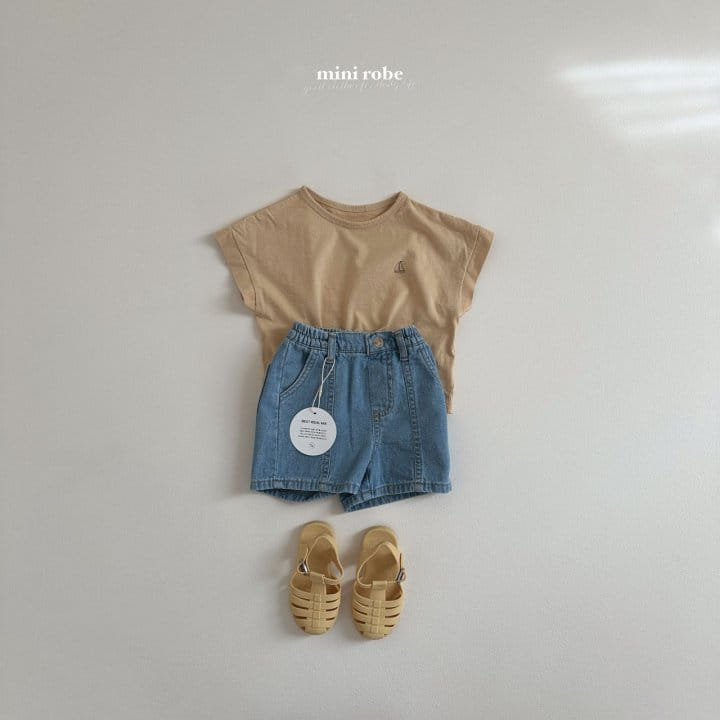 Mini Robe - Korean Baby Fashion - #babyfashion - Sailer Sleeveless Tee - 10