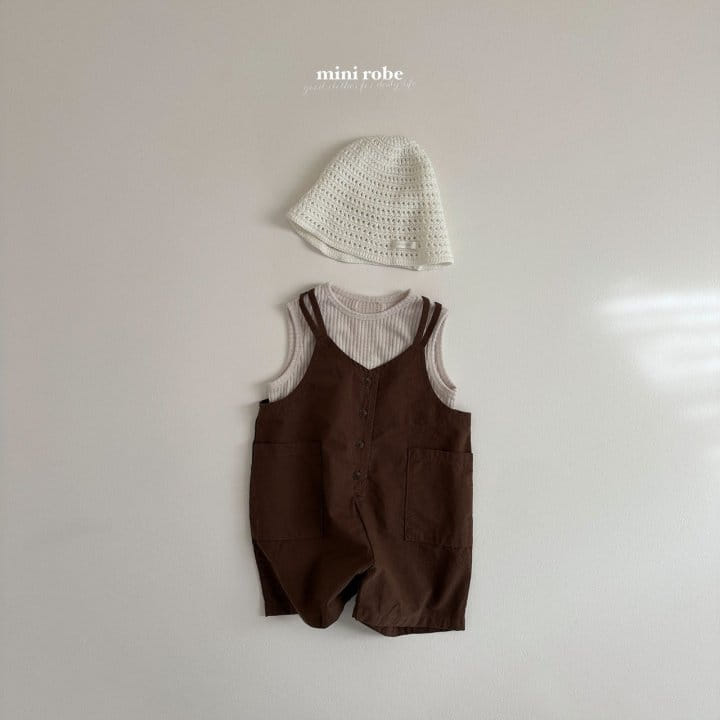 Mini Robe - Korean Baby Fashion - #babylifestyle - Navi Gogi Sleeveless Tee - 10