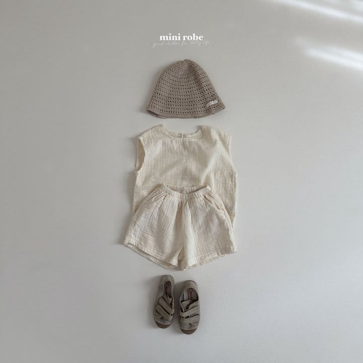 Mini Robe - Korean Baby Fashion - #babylifestyle - Bon Bon Sleeveless Tee - 11