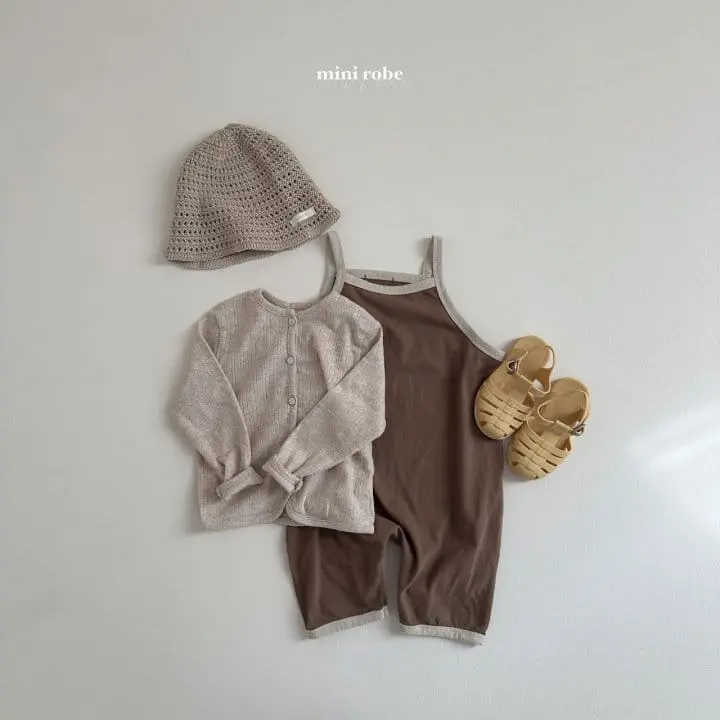 Mini Robe - Korean Baby Fashion - #babyoutfit - Bears Knit Bucket Hat - 9