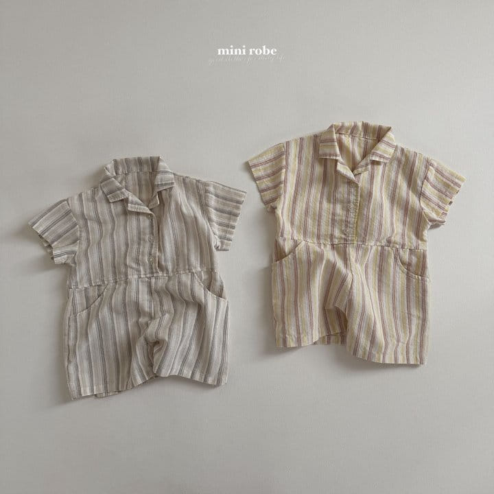 Mini Robe - Korean Baby Fashion - #babywear - Kiki ST Body Suit - 2
