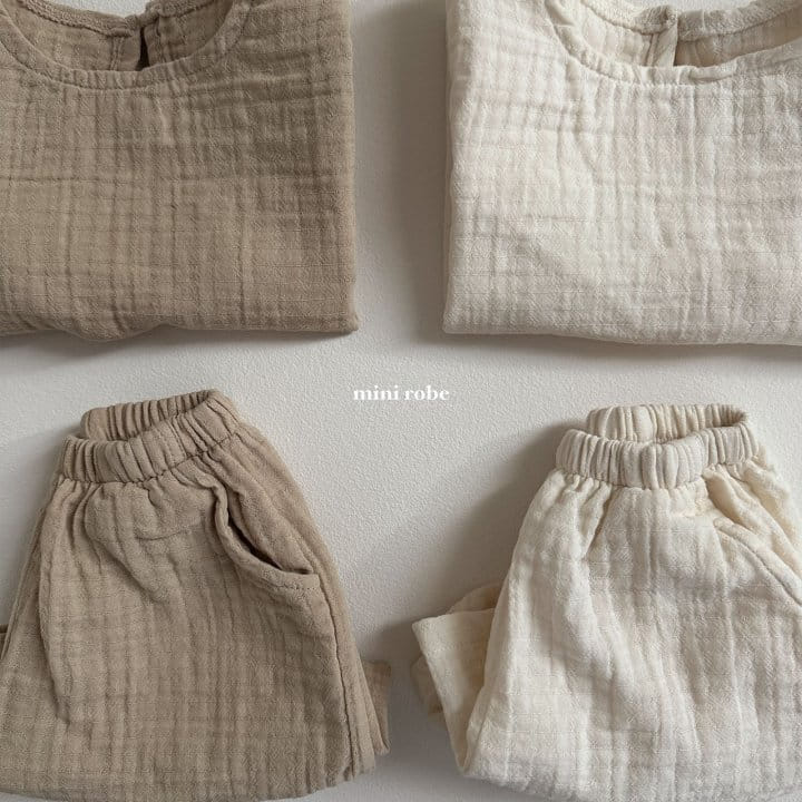 Mini Robe - Korean Baby Fashion - #onlinebabyboutique - Bon Bon Sleeveless Tee - 2