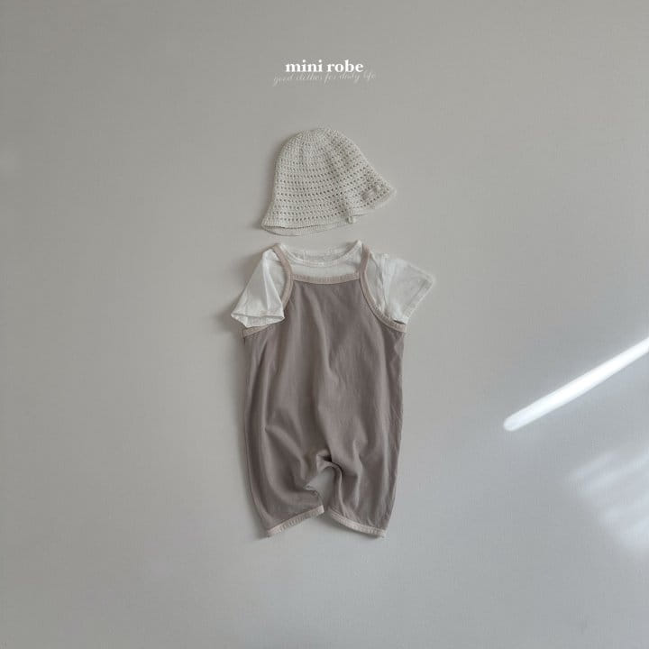 Mini Robe - Korean Baby Fashion - #onlinebabyboutique - Malrang  Overalls - 8