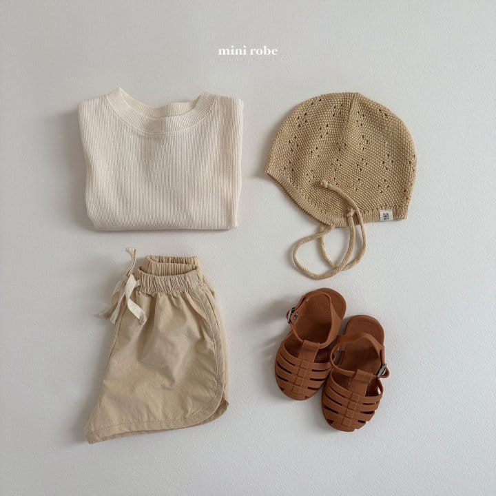Mini Robe - Korean Baby Fashion - #onlinebabyshop - Pastel Piping Pants - 11
