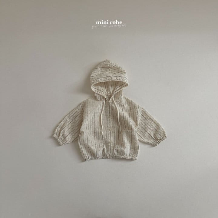 Mini Robe - Korean Baby Fashion - #onlinebabyshop - Butter Hoody Zip Up - 8