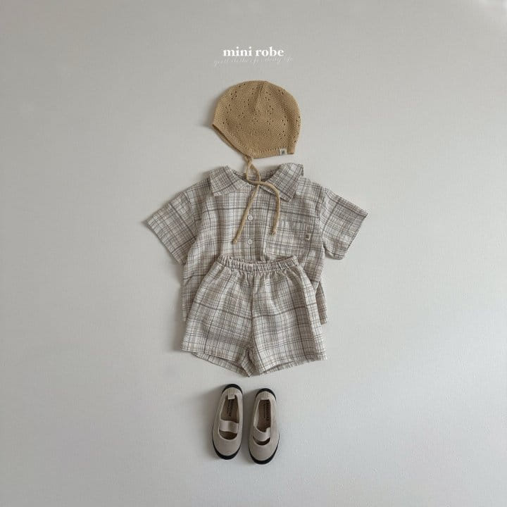 Mini Robe - Korean Baby Fashion - #onlinebabyshop - Noa Sailor Top Bottom Set - 8