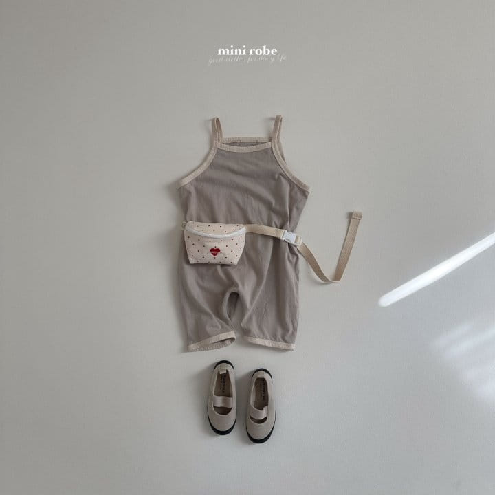 Mini Robe - Korean Baby Fashion - #onlinebabyshop - Malrang  Overalls - 9