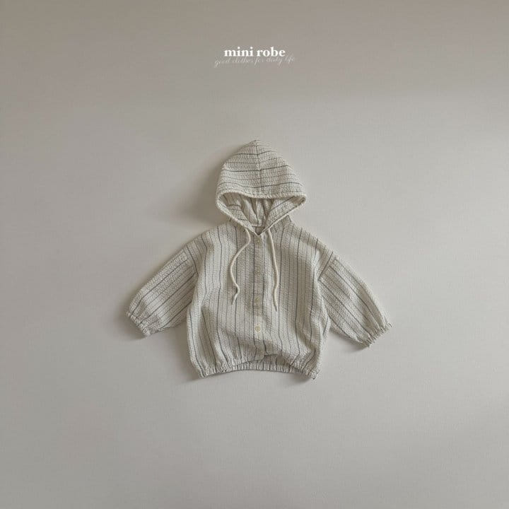 Mini Robe - Korean Baby Fashion - #smilingbaby - Butter Hoody Zip Up - 9