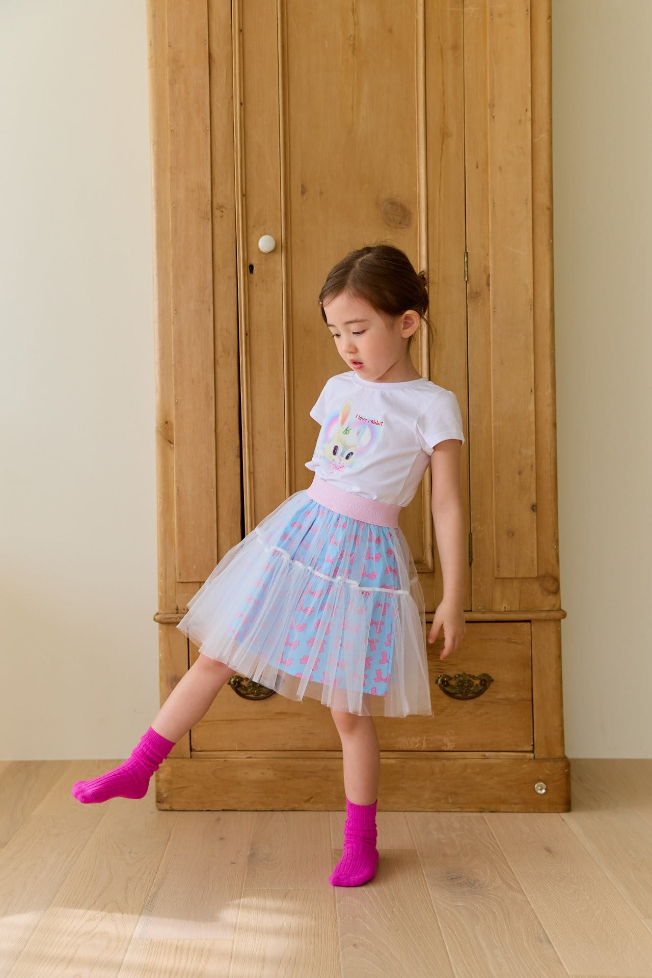 Miniature - Korean Children Fashion - #Kfashion4kids - Ru Ru Ribbon Sha Skirt - 6