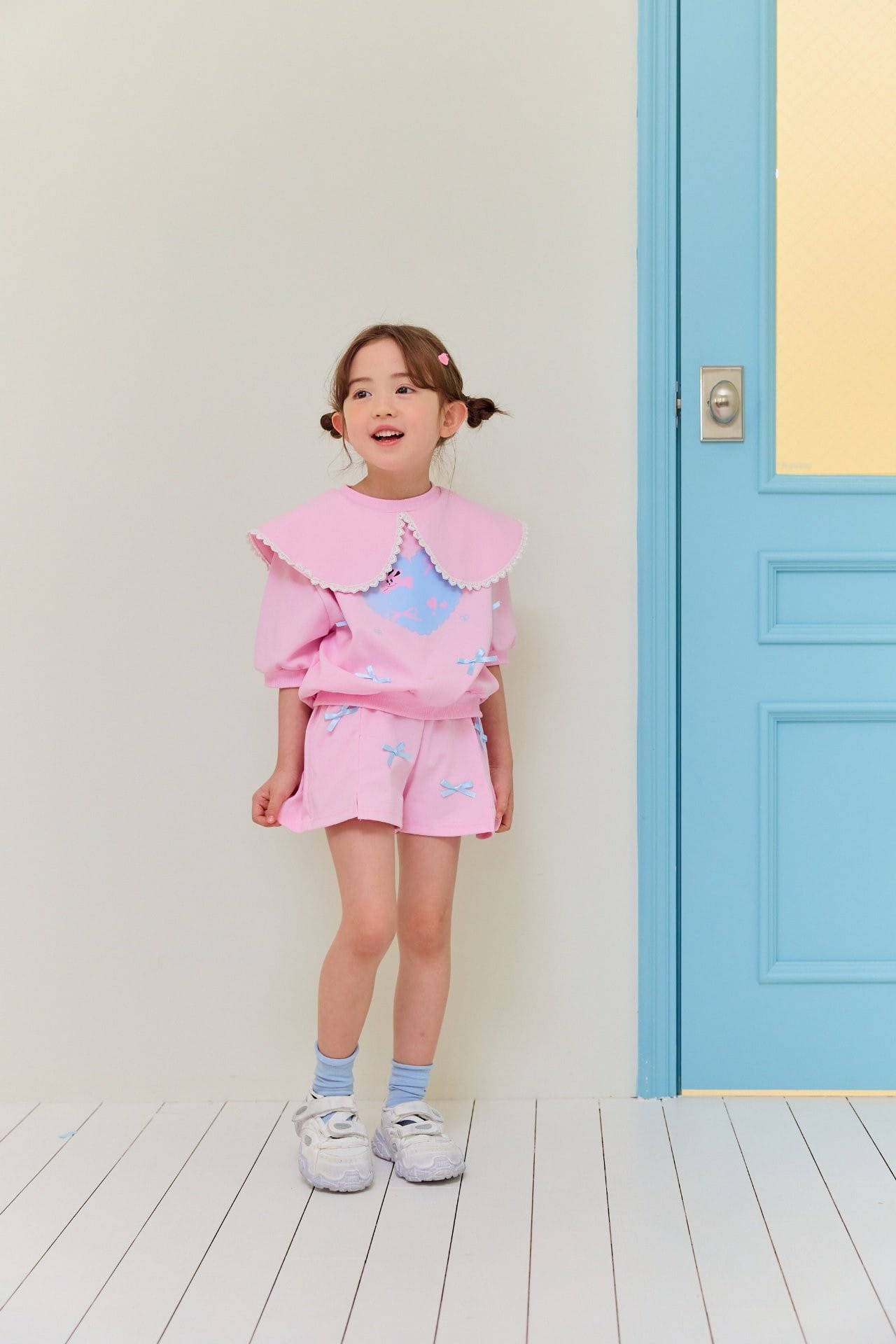 Miniature - Korean Children Fashion - #childofig - Yogurt Top Bottom Set - 7