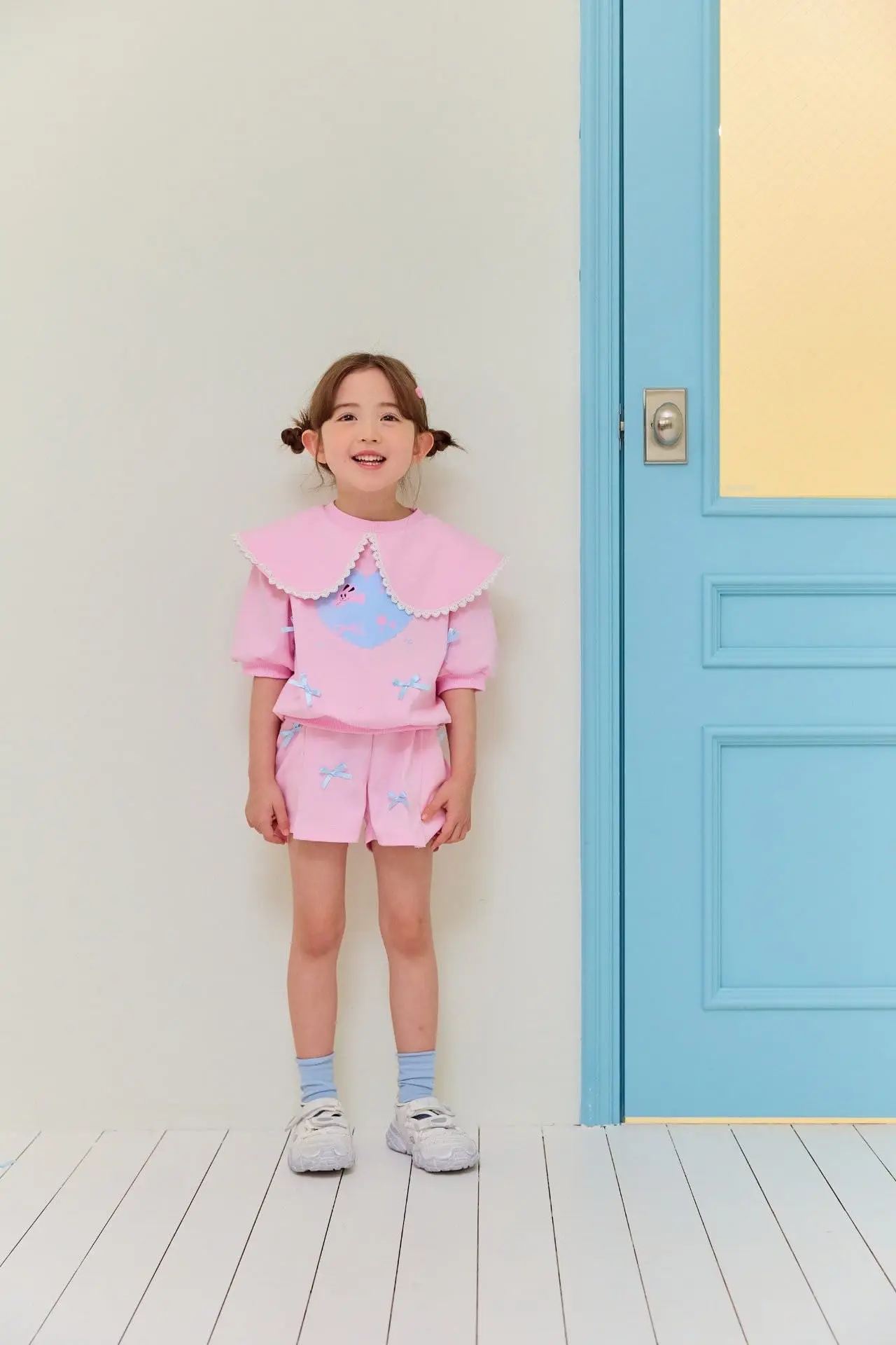 Miniature - Korean Children Fashion - #childrensboutique - Yogurt Top Bottom Set - 8