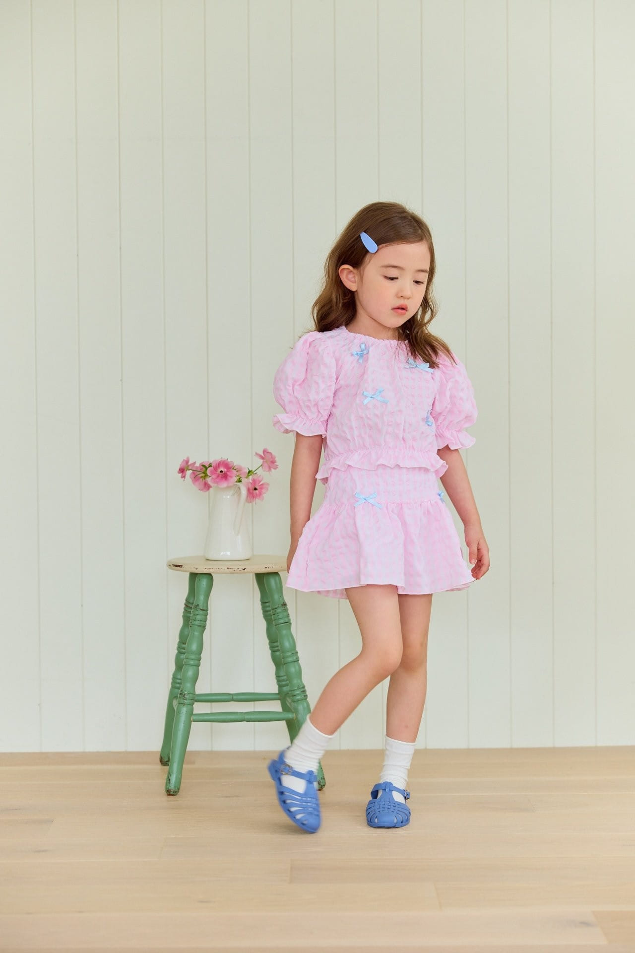 Miniature - Korean Children Fashion - #childrensboutique - Ssomi Top Bottom Set - 5