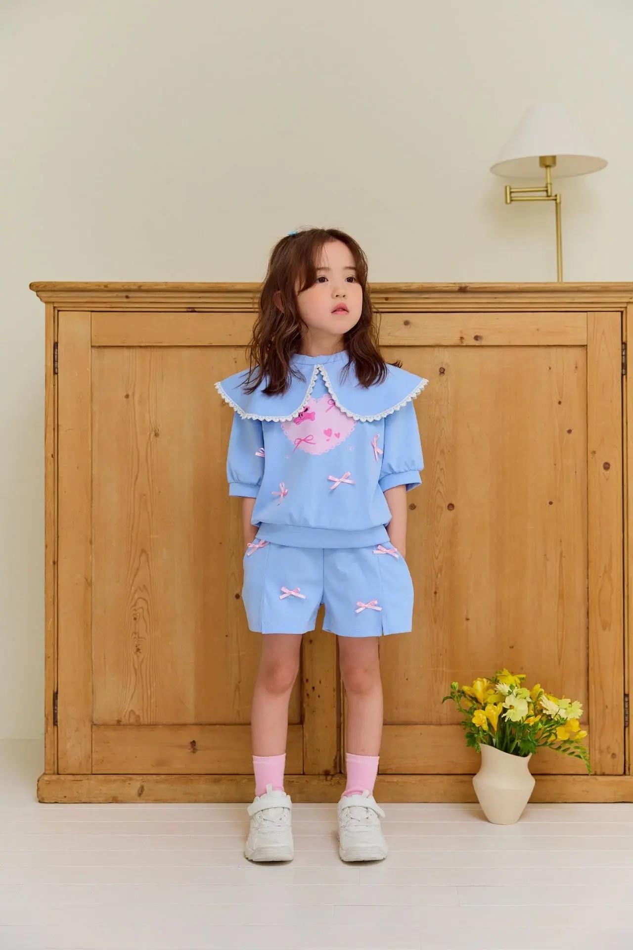 Miniature - Korean Children Fashion - #discoveringself - Yogurt Top Bottom Set - 10