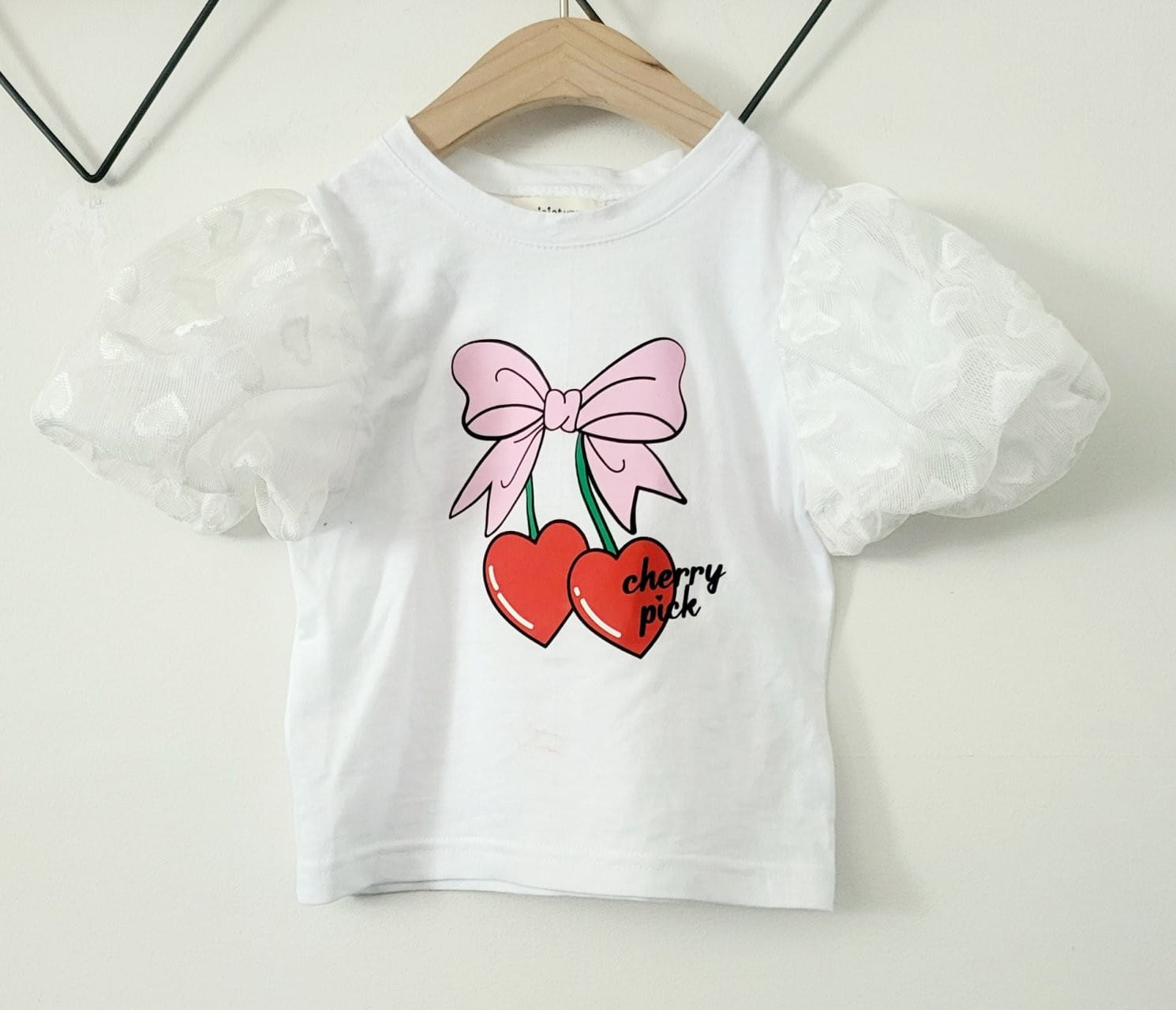 Miniature - Korean Children Fashion - #fashionkids - Cherry Good Tee
