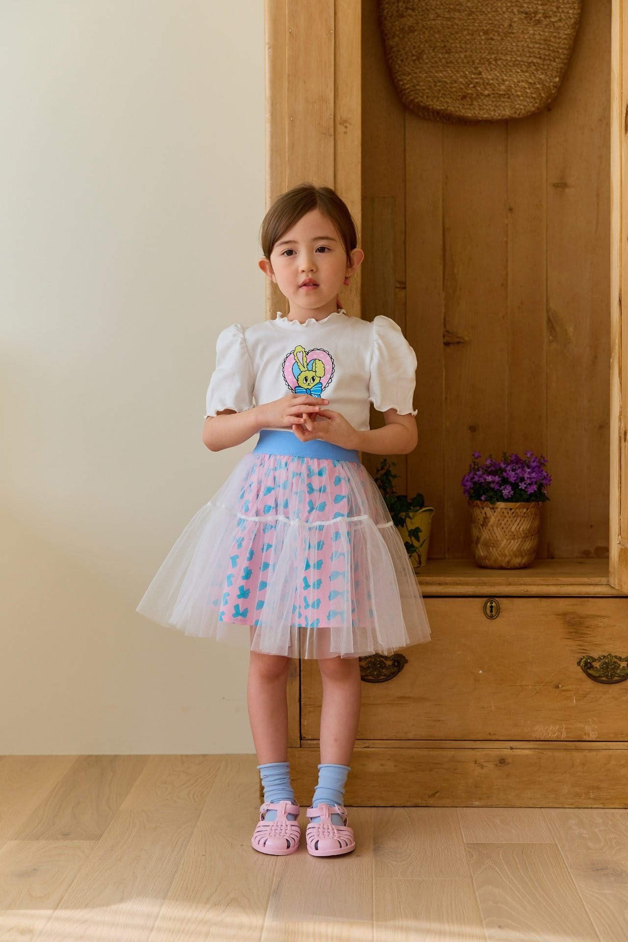Miniature - Korean Children Fashion - #fashionkids - Ru Ru Ribbon Sha Skirt - 2