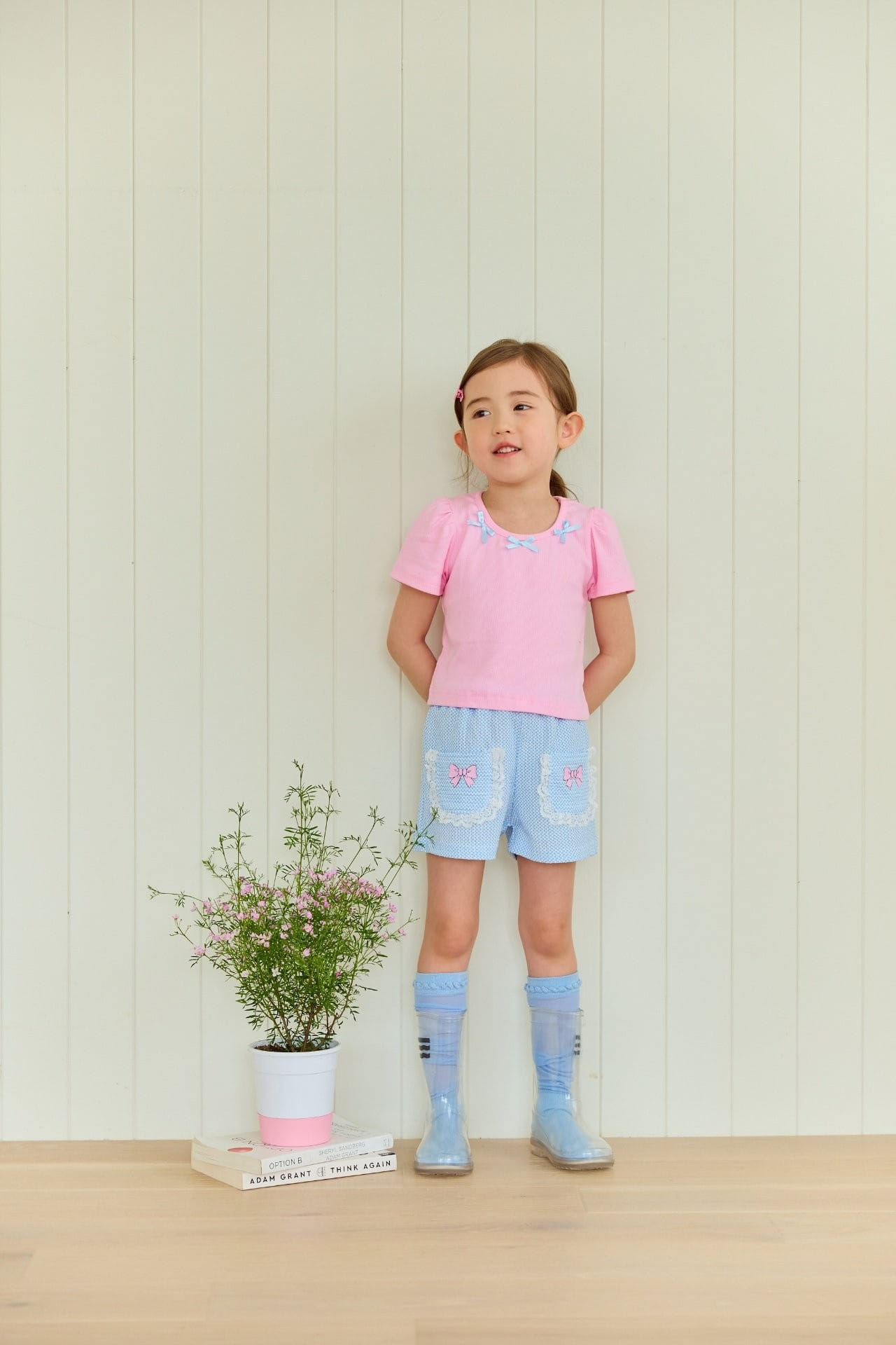Miniature - Korean Children Fashion - #kidsshorts - Collabo  Pants - 5
