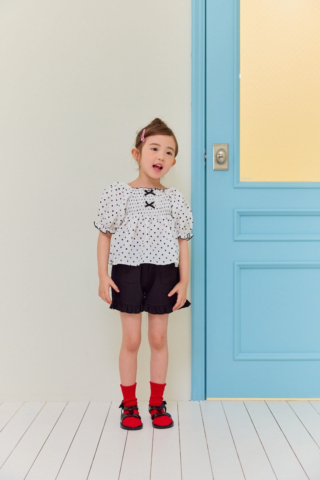 Miniature - Korean Children Fashion - #kidsshorts - Chu Chu Blouse - 3