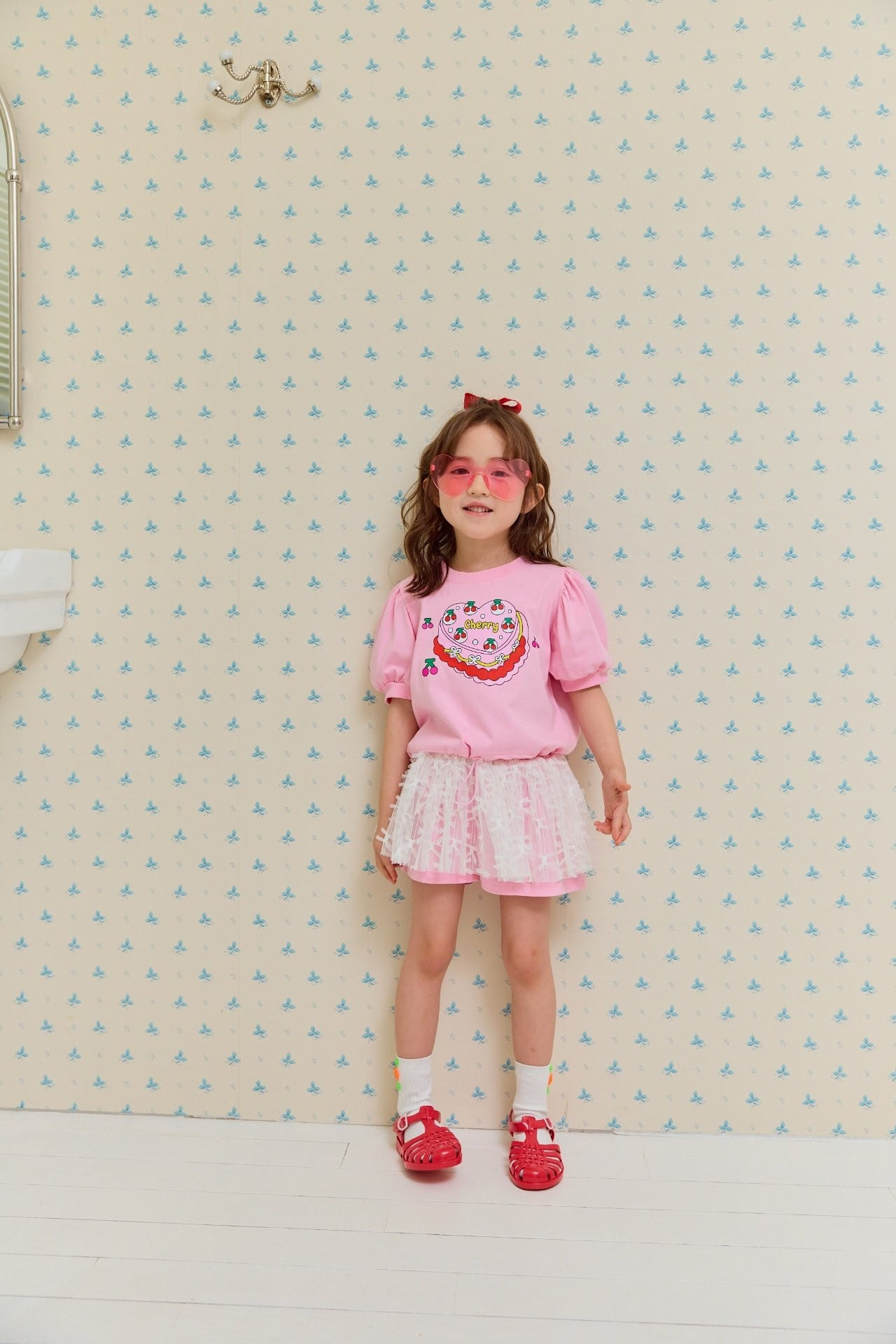 Miniature - Korean Children Fashion - #kidsstore - Shining Top Bottom Set - 9