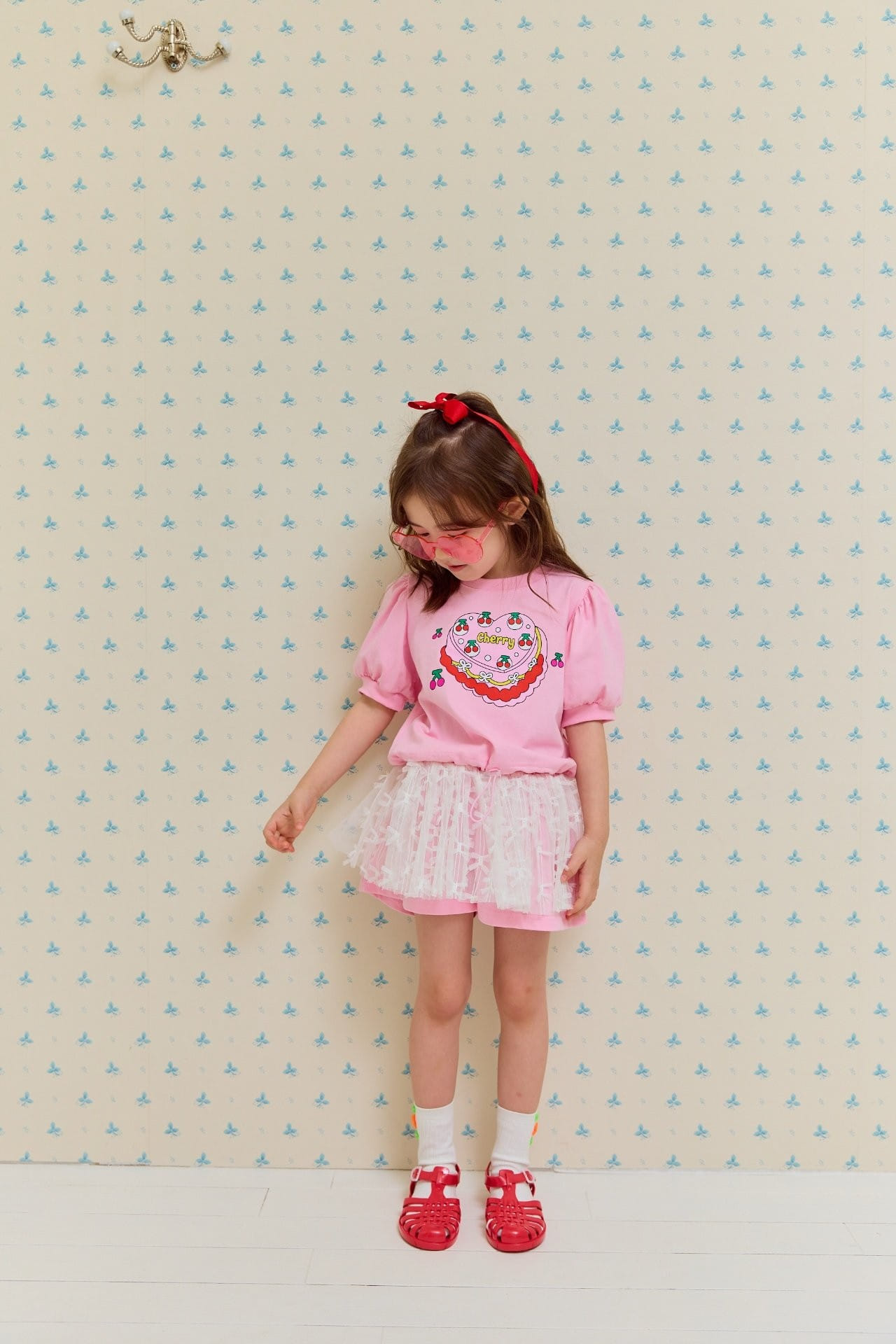Miniature - Korean Children Fashion - #kidzfashiontrend - Shining Top Bottom Set - 10