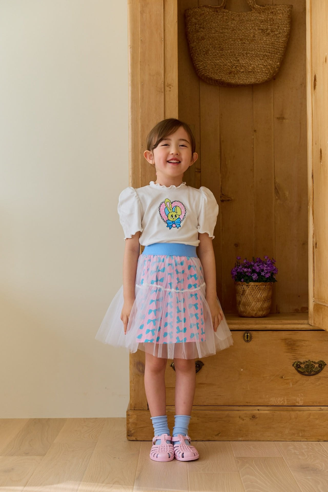 Miniature - Korean Children Fashion - #kidzfashiontrend - Ru Ru Ribbon Sha Skirt - 5