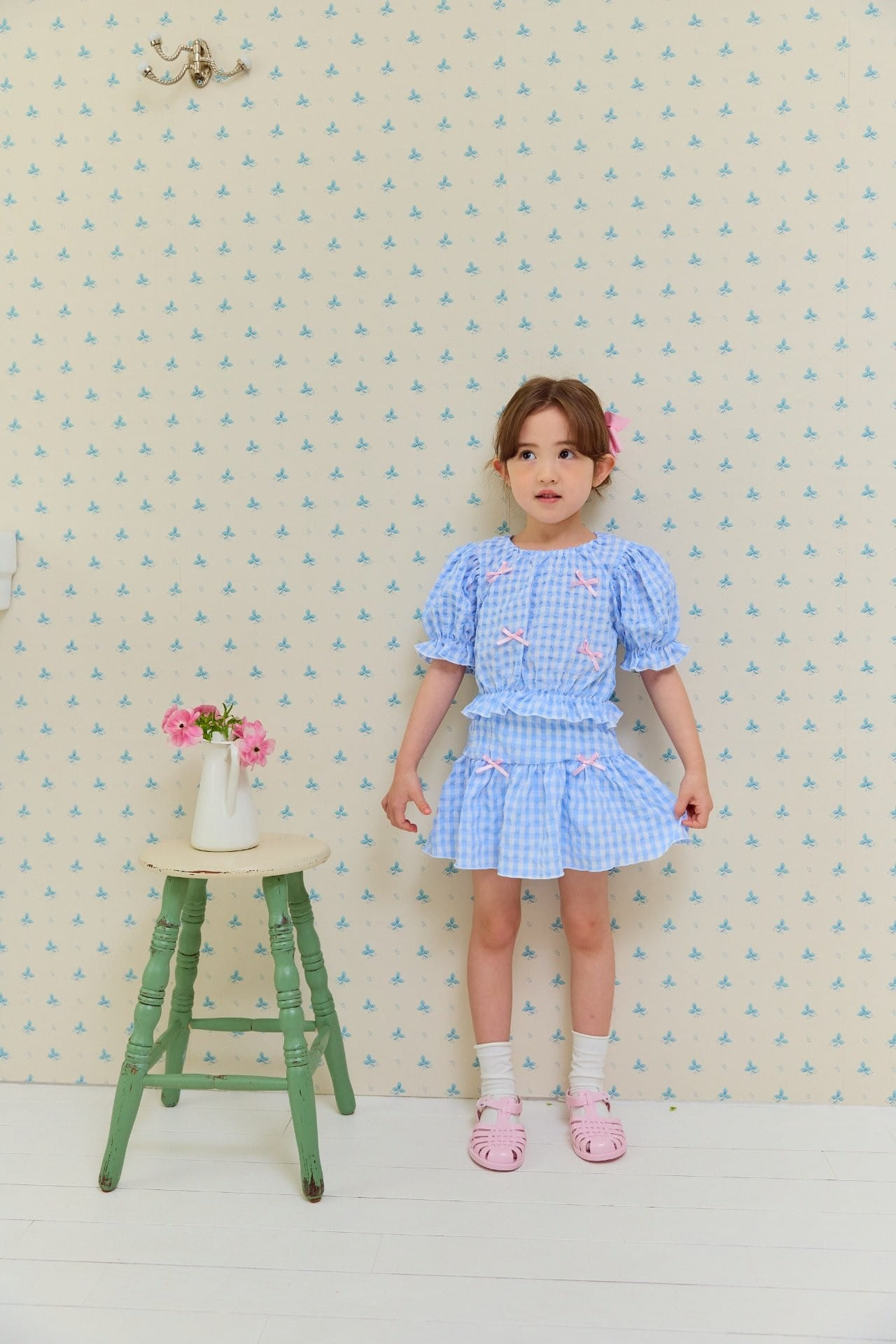 Miniature - Korean Children Fashion - #prettylittlegirls - Ssomi Top Bottom Set - 2