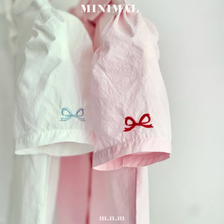 Minimal - Korean Children Fashion - #childofig - Ribbon Bbong Blouse - 4