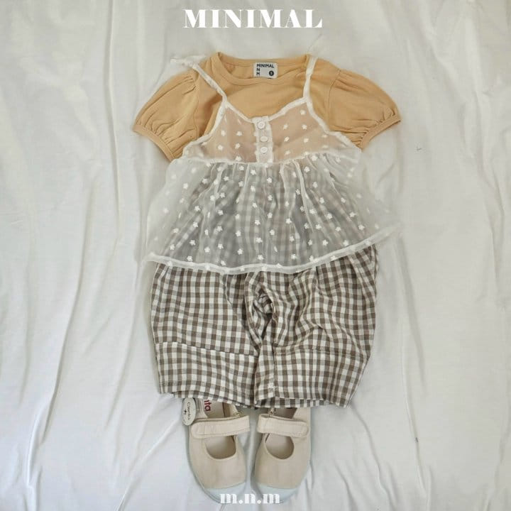 Minimal - Korean Children Fashion - #designkidswear - Flower Layered Blanc - 6