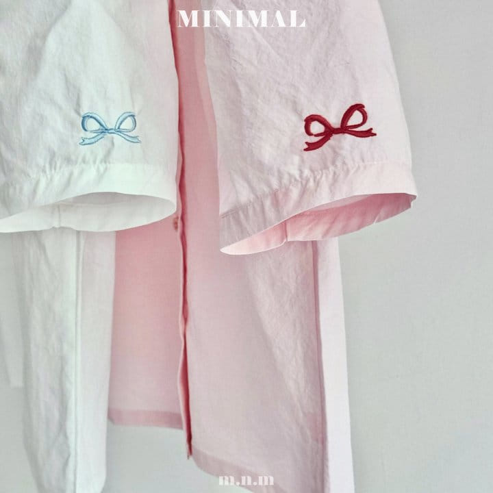 Minimal - Korean Children Fashion - #designkidswear - Ribbon Bbong Blouse - 5