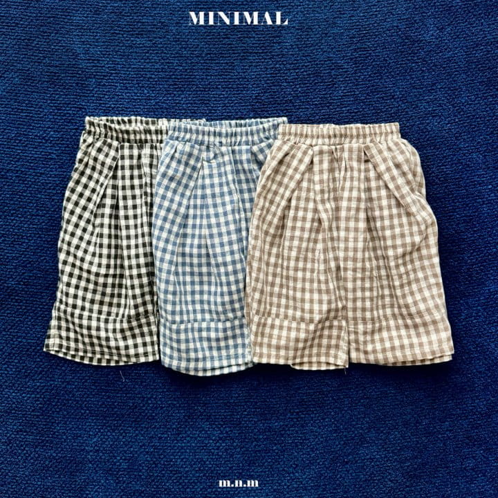 Minimal - Korean Children Fashion - #littlefashionista - Check Volum Pants