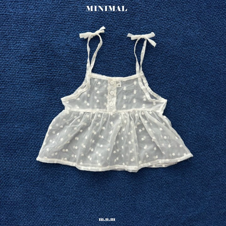 Minimal - Korean Children Fashion - #minifashionista - Flower Layered Blanc