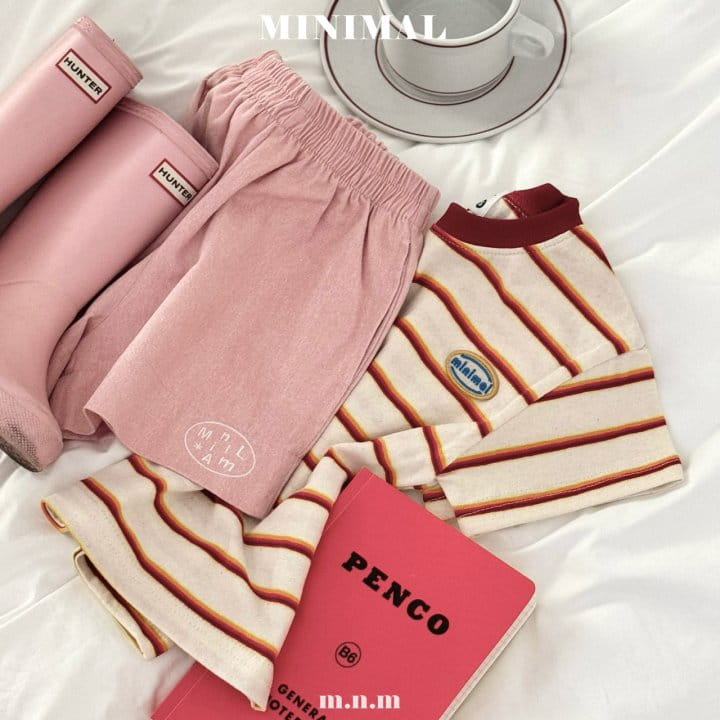 Minimal - Korean Children Fashion - #prettylittlegirls - Pig Embroidery Pants - 4