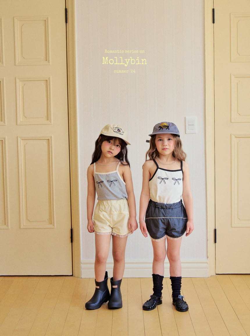 Mollybin - Korean Children Fashion - #childofig - Sally Naylon Shorts With Mom - 8