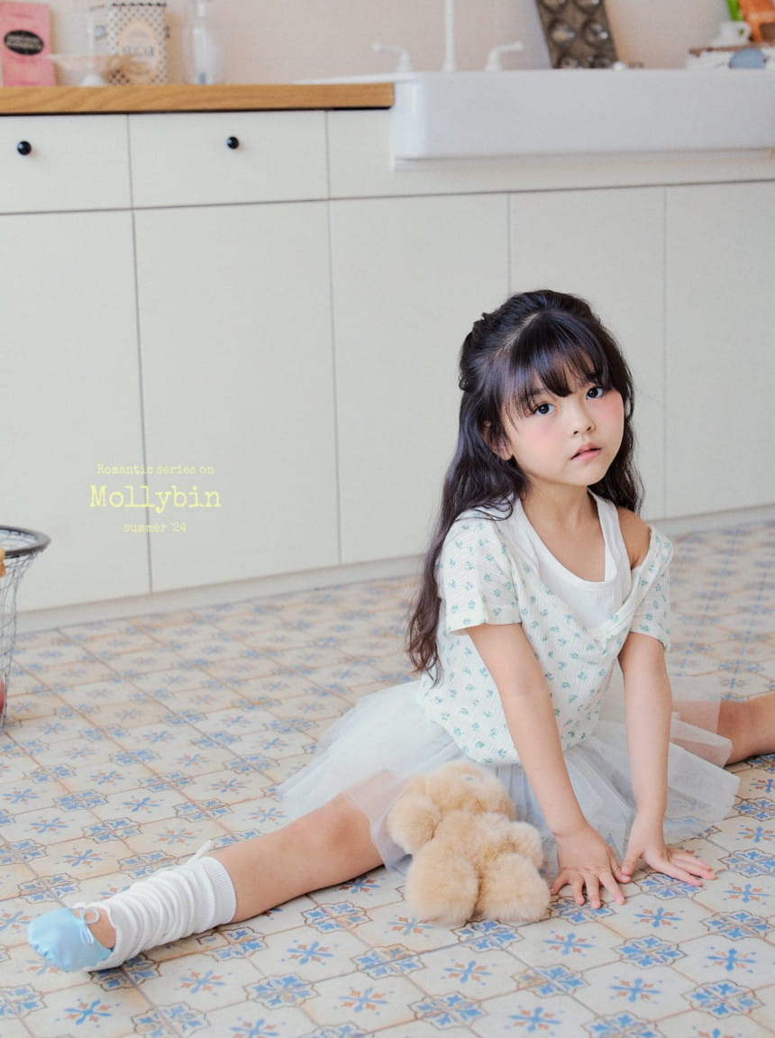 Mollybin - Korean Children Fashion - #childofig - Vanilla Layered Tee - 6