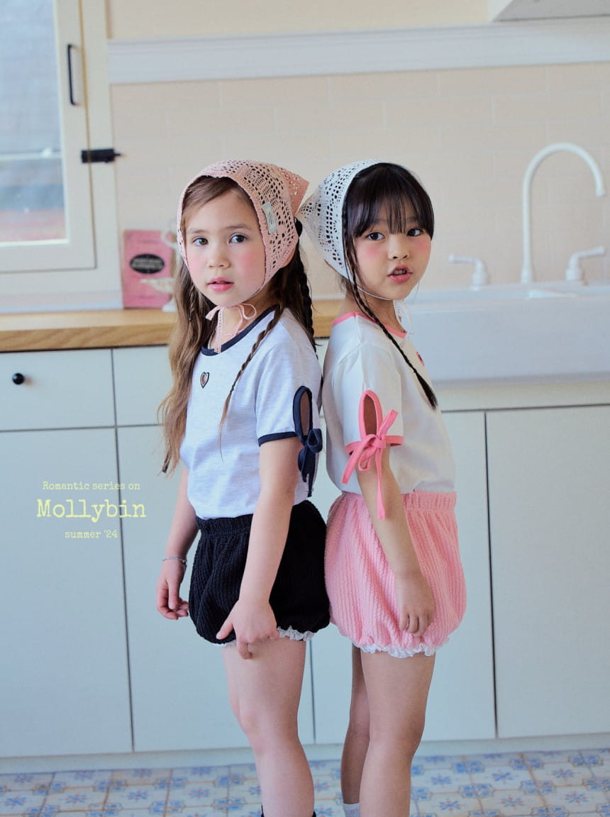Mollybin - Korean Children Fashion - #childofig - Heart Punching Tee - 10