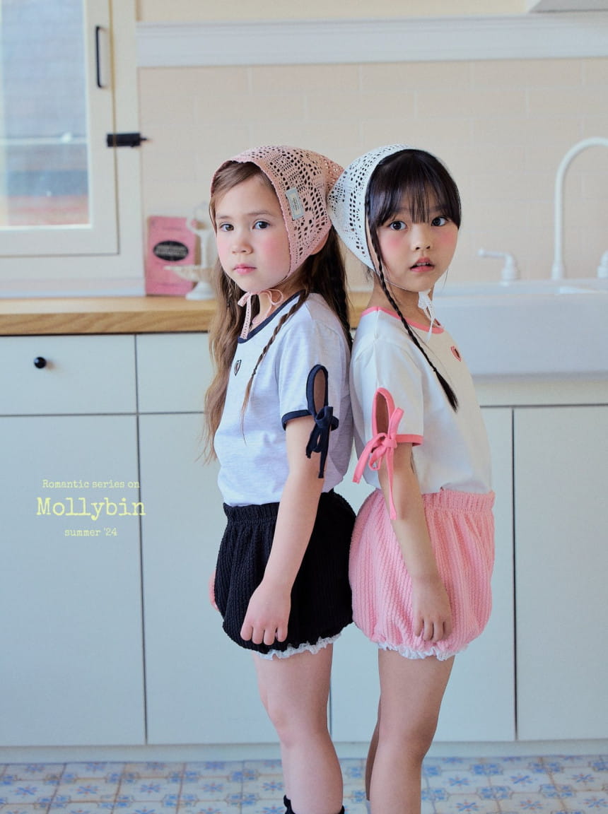 Mollybin - Korean Children Fashion - #childofig - Heart Punching Tee - 11