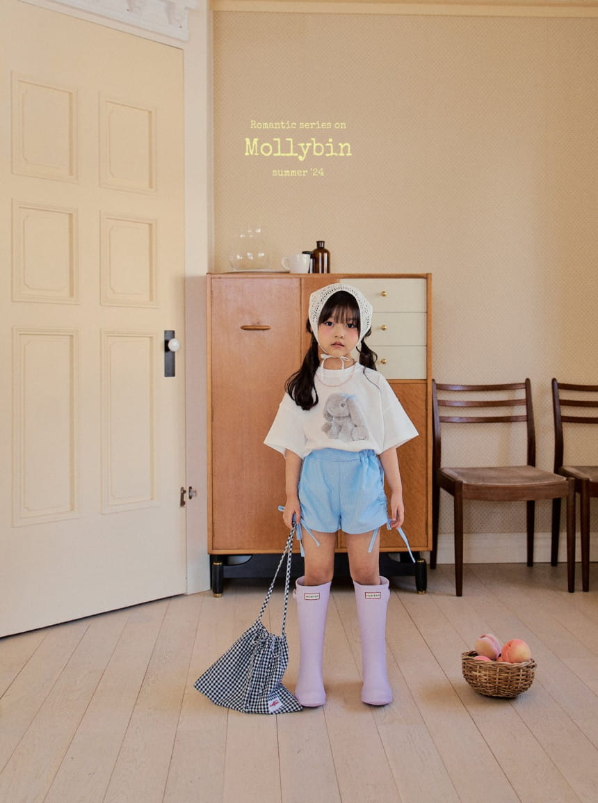 Mollybin - Korean Children Fashion - #childofig - Alice Shirring Shorts - 10