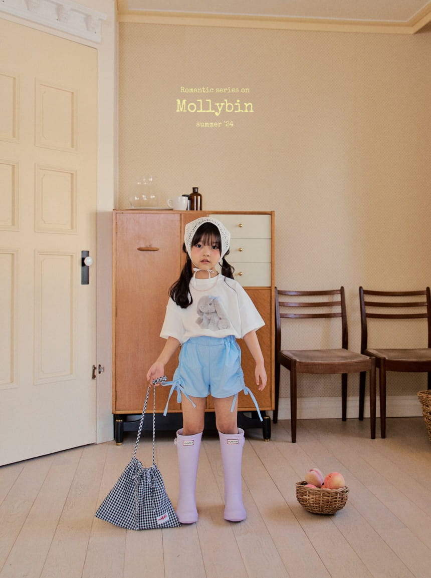 Mollybin - Korean Children Fashion - #childofig - Alice Shirring Shorts - 9