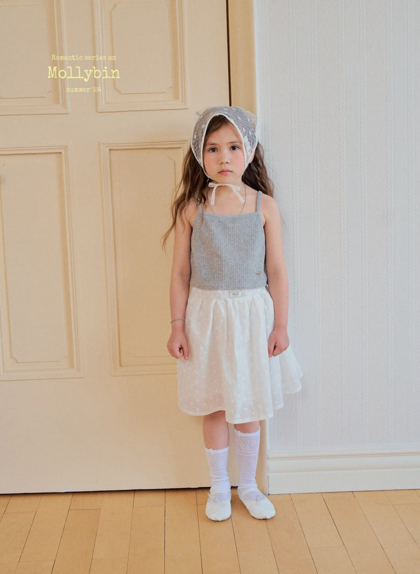 Mollybin - Korean Children Fashion - #childrensboutique - Daisy Label Skirt - 10