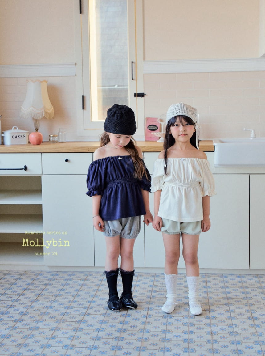 Mollybin - Korean Children Fashion - #designkidswear - Rose Smoke Tee - 6